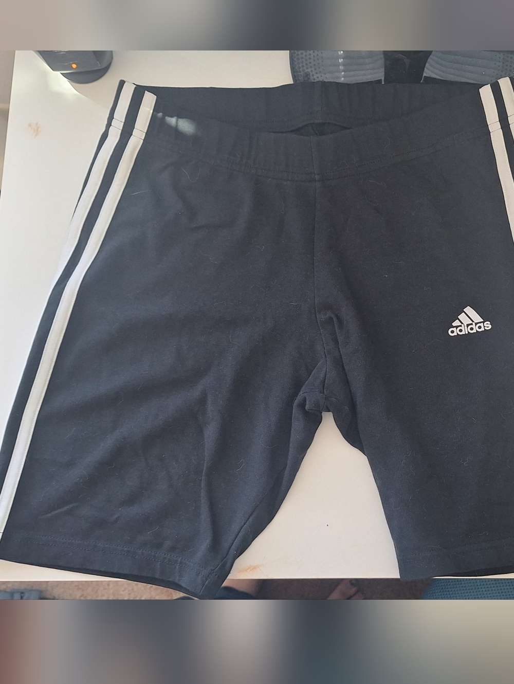 Adidas biking shorts.